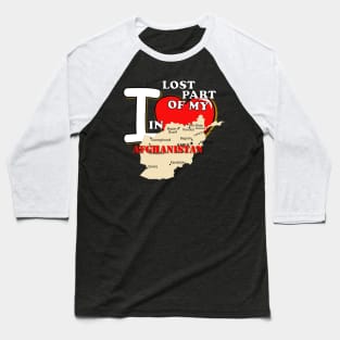 I Lost Part My Heart in Afghainstan Baseball T-Shirt